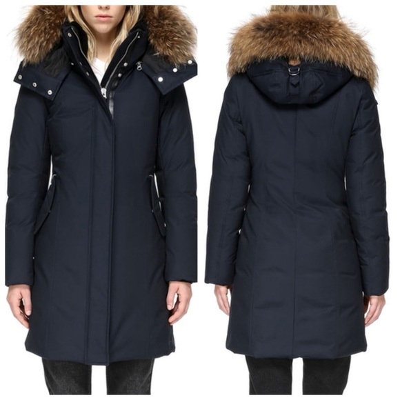 Mackage Kerry Down Parka in Navy - Picture 16 of 16